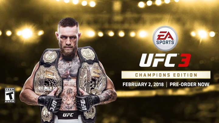 UFC 3, Februarie 2018, Jocuri